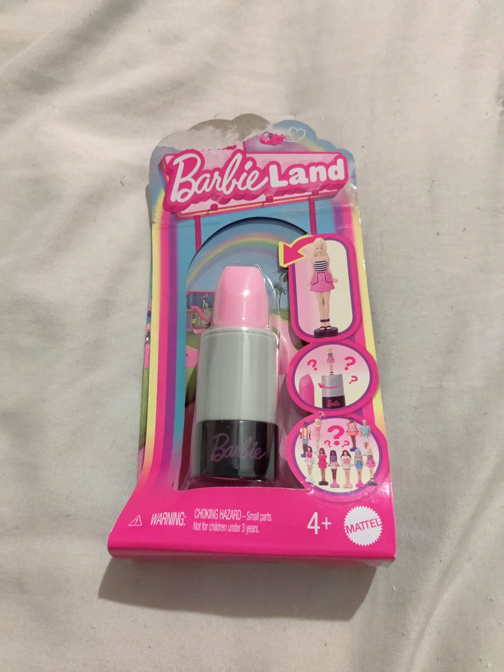 Barbie Mini Barbieland Pink Lipstick Container & Mystery 1.5